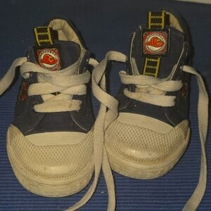 Kids Navy Blue Sneakers
